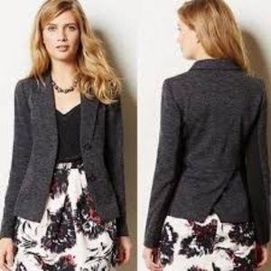 Anthropologie Cartonnier Spliced Heather Jacket 6
